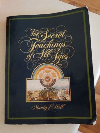 The Secret Teachings Of All Ages By Manly P.  Hall 1977 Paperback Book,