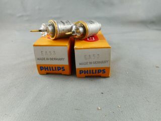 Tubes X 2 Ea53 Vintage Philips Germany - Quality Version - Old Stock