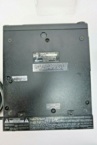 Panasonic VCR AG - 2400 Portable VHS Player Recorder Camera Hookup 6