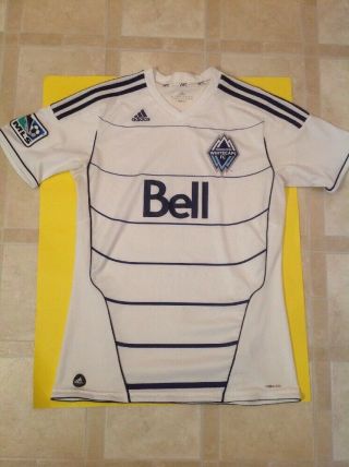 Mens Adidas Vancouver Whitecaps Mls Soccer Jersey Size Xl Vintage Patch