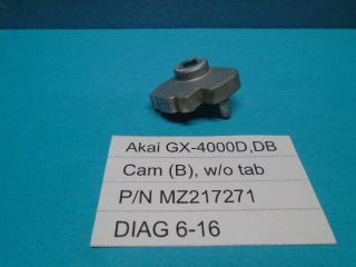 Akai Gx - 4000d,  Db Reel To Reel Cam (b) W/o Tab