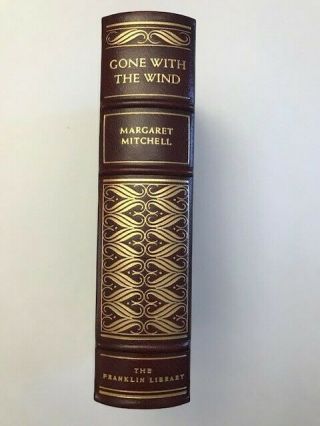 Gone With The Wind Leather Bound Franklin Library Luxury Edition 1976 Never Read