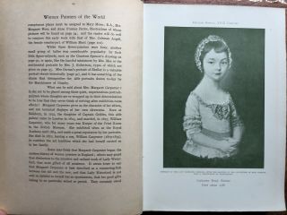 1905 Women Painters of the World 1413 to present - 50 Leaves of Plate,  Ill 7