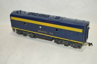 Ho Scale Vintage Tyco Santa Fe Ry Freight Emd F7b Passenger Dummy Locomotive