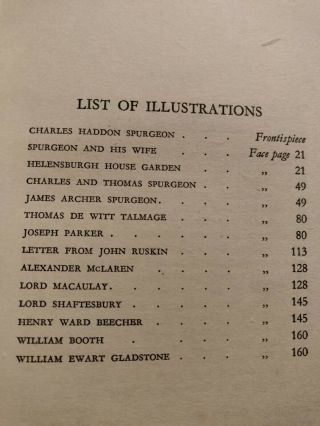 C.  H.  Spurgeon.  And his friends.  Boreham.  1st edition.  photos. 3