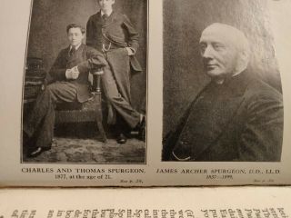 C.  H.  Spurgeon.  And his friends.  Boreham.  1st edition.  photos. 6