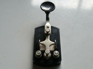 1980s VINTAGE DICK SMITH D - 7105 MORSE CODE KEY MADE IN JAPAN VERY GOOD,  A1 5
