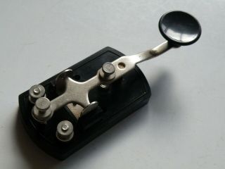 1980s VINTAGE DICK SMITH D - 7105 MORSE CODE KEY MADE IN JAPAN VERY GOOD,  A1 6