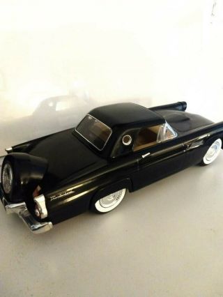 Vintage Jim Beam 1956 Thunderbird Black Decanter Car - Empty 3