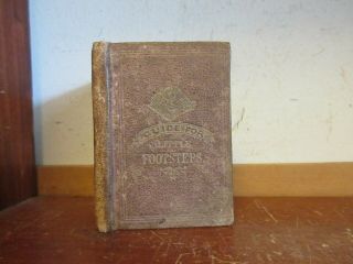 Old Sure Guide For Little Footsteps Miniature 1861 Bible Sunday School Civil War