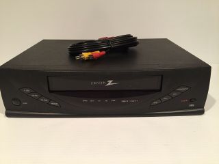 Zenith Vrb4215 Vcr 4 - Head Hi - Fi Vhs Player Recorder &,  No Remote