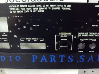 Harman Kardon 630 Back Panel.  Rated 8.  8 out of 10.  Parting Out 630 Receiver. 3
