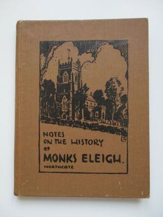 1930 1st Notes On The History Of Monks 