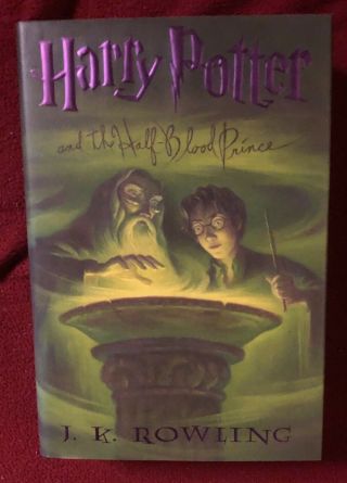 Harry Potter And Half - Blood Prince; 1st American Edition; Signed By Illustrator