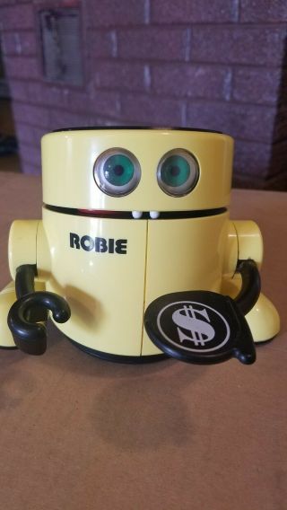 Vintage Radio Shack Robie The Robot Bank Good