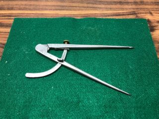 Vintage P.  S.  & W Co.  (peck,  Stow And Wilcox) 8 " Dividers / Caliper / Compass