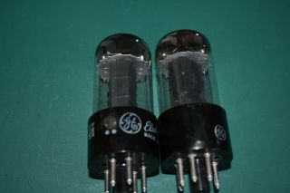 6v6gt Ge Audio Receiver Amplifier Vacuum Tubes Pair
