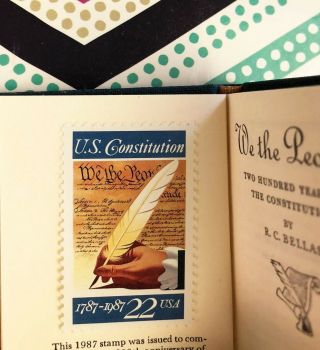 We the People - 200 Years of the Constitution Xavier Press Ltd Ed Miniature Book 2