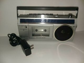 Sears Sr 3000 Series Cassette Player And Radio With Power Cord