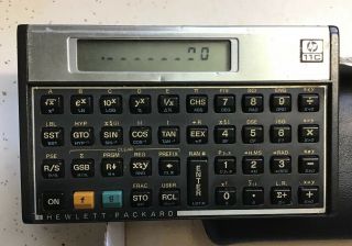 Hewlett Packard HP 11C Scientific Calculator With Pouch 3