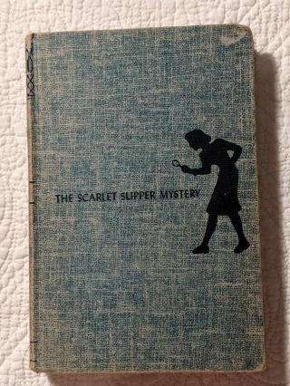 Vintage Nancy Drew Mystery Stories - The Scarlet Slipper Mystery