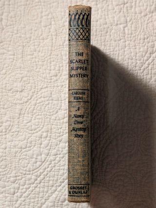 VINTAGE Nancy Drew Mystery Stories - The Scarlet Slipper Mystery 3
