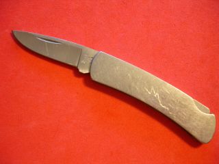 Ntsa Vintage Buck Usa 2 3/4 " Closed Lockback Pocket Knife 525 Pre 1986