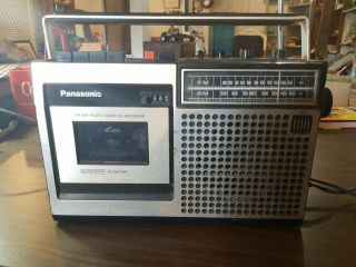 Vintage National Panasonic Rq - 542s Fm/am Radio Cassette Recorder