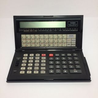 Vintage Tandy Pocket Scientific Computer Pc - 6 Calculator
