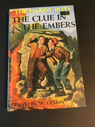 Hardy Boys 35: The Clue In The Embers By Franklin W.  Dixon 1965a Printing