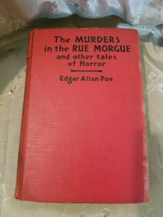 The Murders In The Rue Morgue By Edgar Allan Poe W/1932 Film Bela Lugosi Photos
