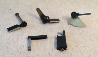 Dual Turntable Parts / Main Knobs,  Arm Rest / Dual 1219 / 1229