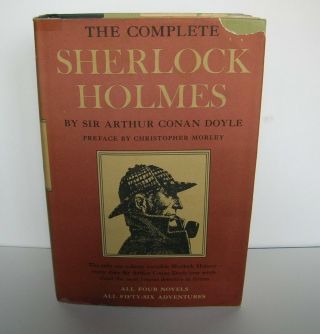 The Complete Sherlock Holmes,  Single Volume Hcdj,  Doubleday,  1930