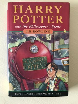 Harry Potter Philosophers Stone Bloomsbury Hardback 1st Edition