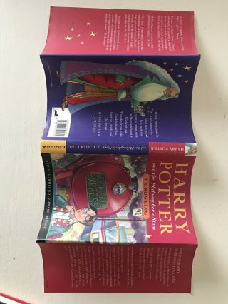 Harry Potter Philosophers Stone Bloomsbury Hardback 1st Edition 2