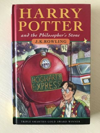 Harry Potter Philosophers Stone Bloomsbury Hardback 1st Edition 3
