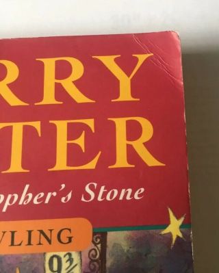 Harry Potter and the Philosopher’s Stone First Ed 37th Imp WITH ERRORS PB 2
