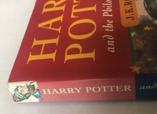 Harry Potter and the Philosopher’s Stone First Ed 37th Imp WITH ERRORS PB 3