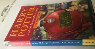 Harry Potter and the Philosopher’s Stone First Ed 37th Imp WITH ERRORS PB 4