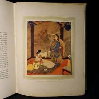 1915 EDMUND DULACS PICTURE BOOK French Red Cross COLOUR TIPPED IN PLATES FANTASY 8