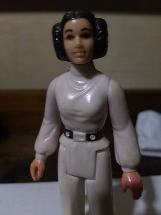 Vintage Star Wars Action Figure Lot; 1977 Princess Leia No Coo