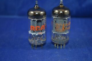 (1) Strong Testing Grey Plate Rca 12ax7/7025 Audio Vacuum Tubes