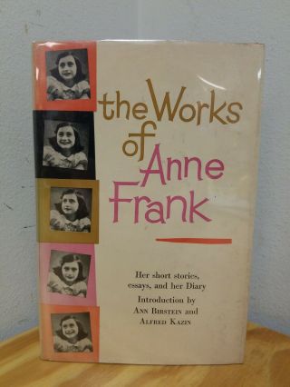 First Edition The Of Anne Frank 1959 Diary Short Stories Essays Hc Dj 1st