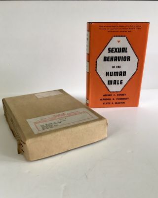 1st Edition 1948 Sexual Behavior In The Human Male A.  Kinsey (w/ Publisher’s Box)