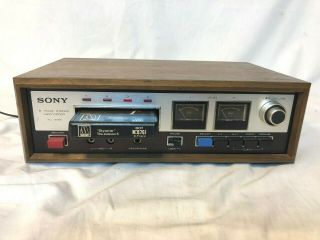 Sony Tc - 228 8 Track Player Repair