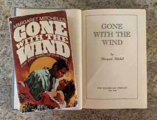 Gone With The Wind 1st Book Club Ed 1936 Hc,  Avon Pb - Margaret Mitchell Bce