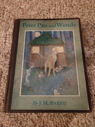Peter Pan And Wendy 1930 Scribners Barrie Hardcover Illustrated