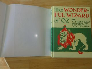 1987 - The Wonderful Wizard Of Oz,  L.  Frank Baum,  Facsimile Of 1st Edition,  Hc