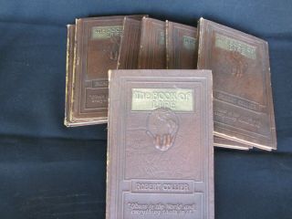 1925 The Book Of Life By Robert Collier,  7 Volume Set,  Autographed Edition