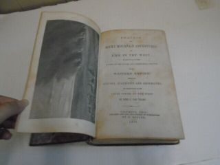 1860 Prairie & Rocky Mountain Adventures Life In The West By Tramp